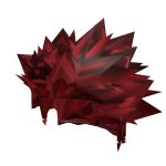 Red Spiky Hair