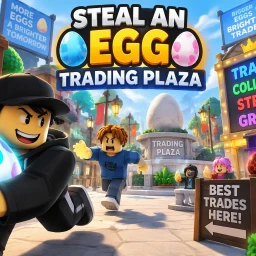 Steal An Egg Trading Plaza icon