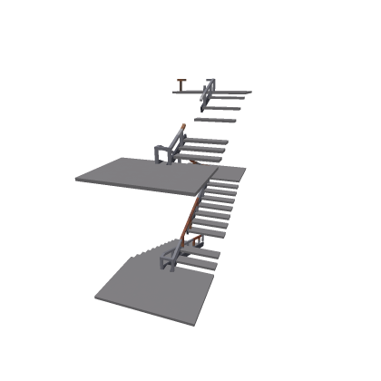 Metal Staircase (Rusted)