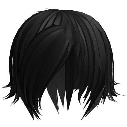 niche black bangs Roblox item