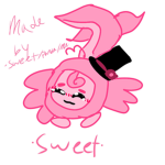 Pink the axolotl