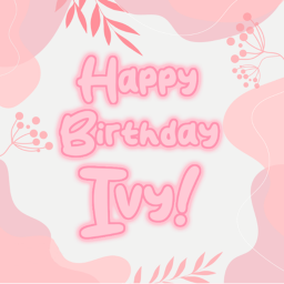 ivy's birthday game!