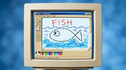 [💾] FISH OS - RETRO COMPUTER FISHING