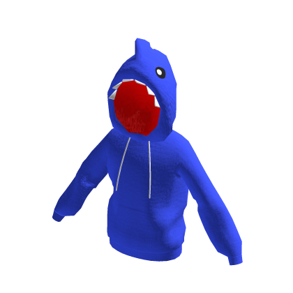 Shark Hoodie Blue thumbnail
