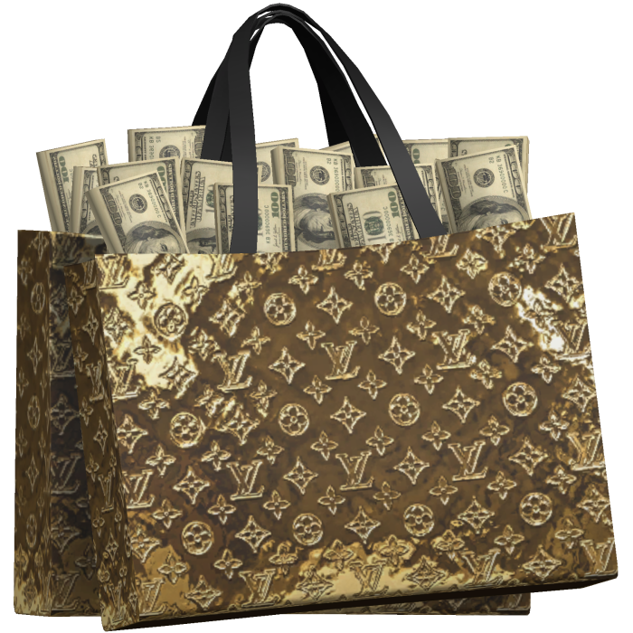 LV Gold Bag
