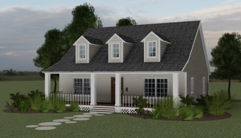 Countryside Cape Cod Home