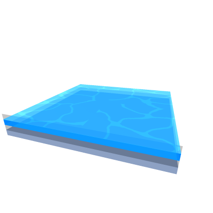 Cartoon water with animation