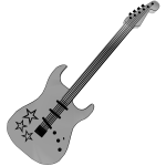 Front Stand Electric Guitar