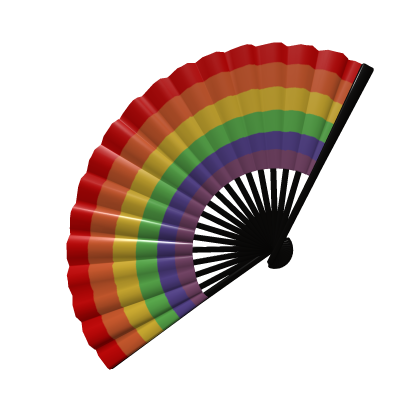 essence - Rainbow Hand Fan thumbnail