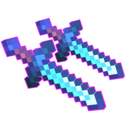 [ANIMATED] Enchanted Netherite & Diamond Swords