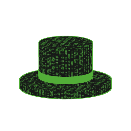 Hacker Cartoony Top Hat Roblox item