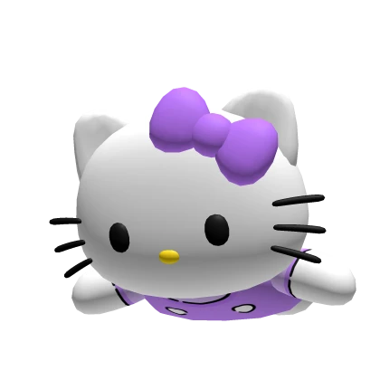 Purple Kitty On Head | Roblox Item - Rolimon's