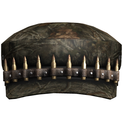 Grunge Bullet Strap Beret Cap Roblox item