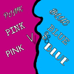 BLUE VS PINK