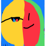 Sun and a melon! Sunny and melon