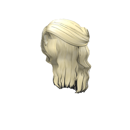 Swept Back Waves (Platinum Blonde)