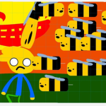 Sunny Bee Swarms