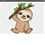 Cute sloth group!