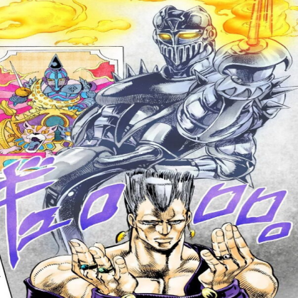 Jojo's Bizarre Adventure Manga - Silver Chariot Roblox decal
