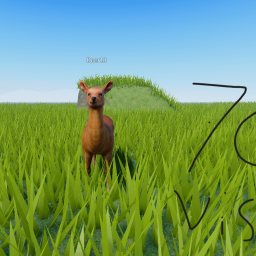 Deer hunting icon