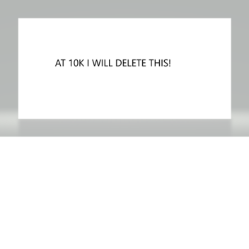 Donate a lOOOO rbx and this game gets deleted.