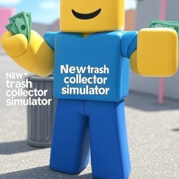 NEW trash collector simulator  icon