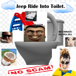 Skibid ohio GYAT Ride Into Toilet! [OBBY] [SUSSY]