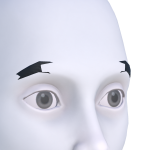Anime Style 2 - Eyebrows