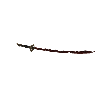 Red Long Katana
