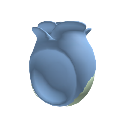 Pastel Blue Rose Hat Roblox item