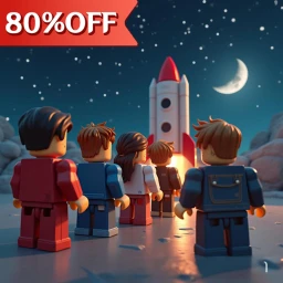 🚀Line up to the Moon🌕️ icon