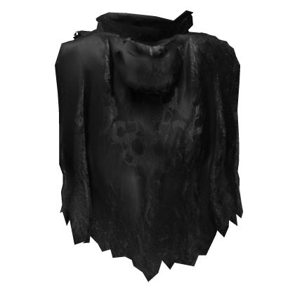 Black Torn Cape