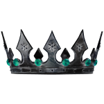 (CODE= 4203 ) Dark Warden’s Eternal Diamond Crown