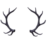 Obsidian Shard Antlers