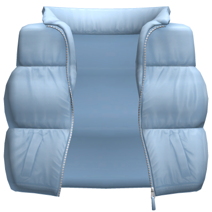 Puffer Vest V2 Pastel Blue thumbnail