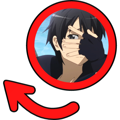 Kazuto Kirigaya Meme Circle