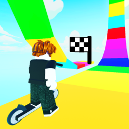 Obby But You're a Scooter