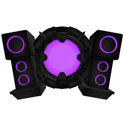 Purple Astro Boombox Titan M.a.x Core [ Glow ]