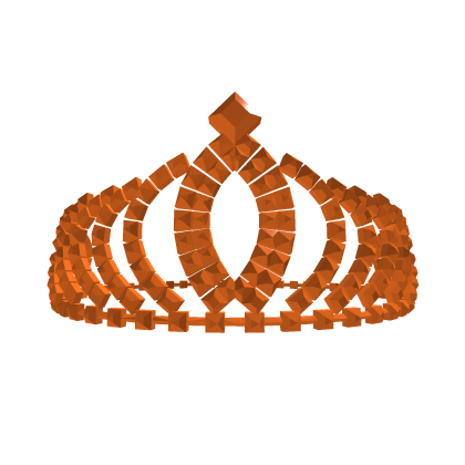 ✨Perfect Legitimate Crown Tiara Orange💎
