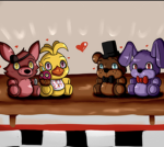 The FNaF plushies group