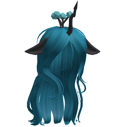 Queen Chrysalis Turqouise Flowy Mlp Pony Hair Roblox item