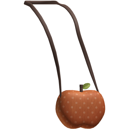 Orange Igari Kei Apple Fall Autumn Knit Bag