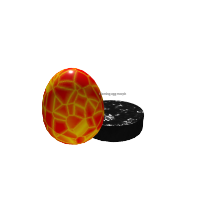 Flaming egg morph
