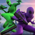 GREEN ALIEN GANG [GAG] AND PURPLE ALIEN GANG [PAG]