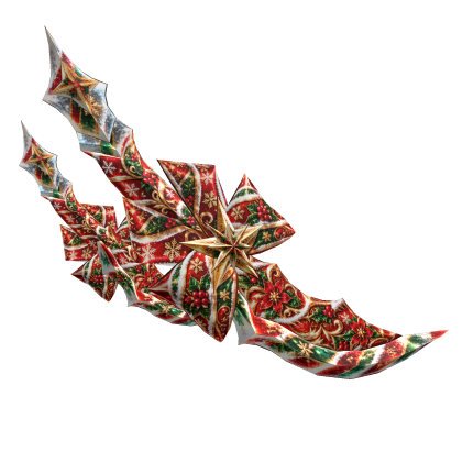 Festive Dual Christmas Sword