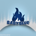 Baby blue the beast