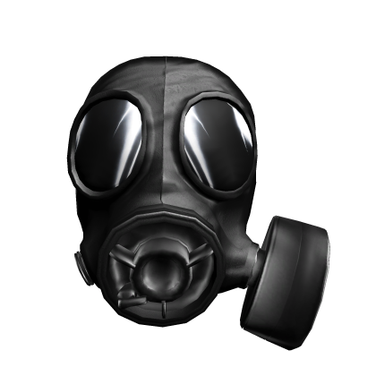 Single Canister Army Gas Mask, Niche Black 15.