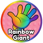 Rainbow Giant Glove