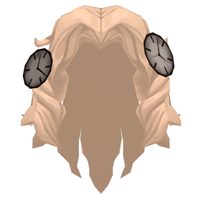 {ANIMATED} Weirdcore Clock Blonde Hair {🕗}