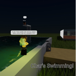 Char's Swimming!